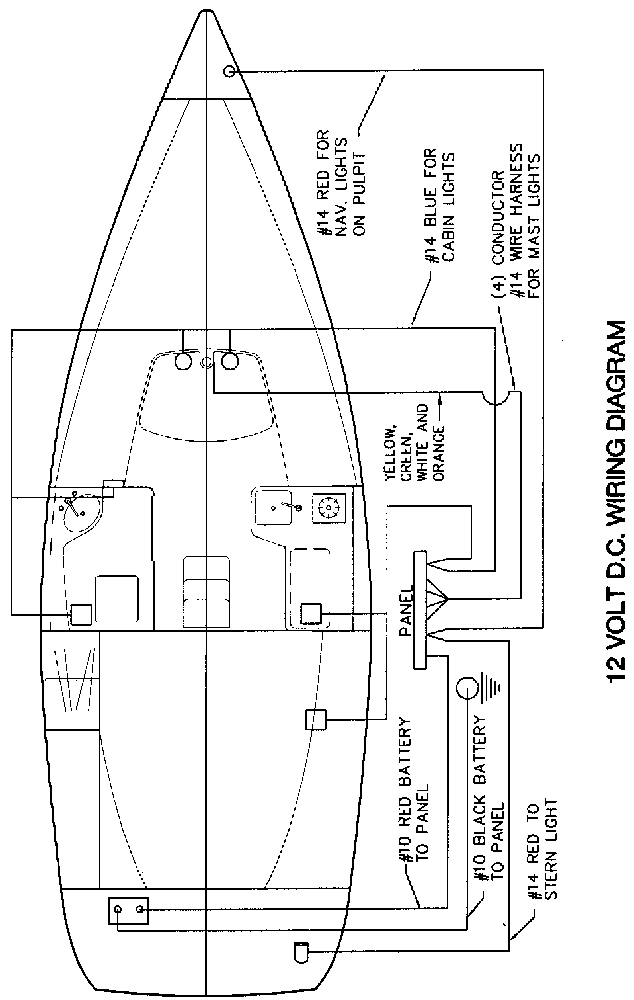 Catalina 25 12 Volt Wiring Diagram